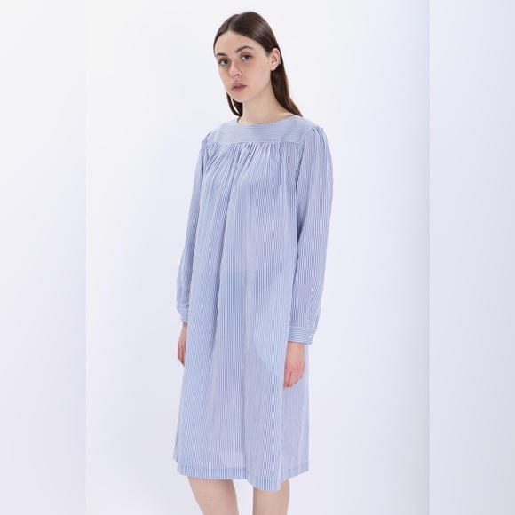 A.P.C. Dresses & Skirts - A.P.C. Women's Cassie Bleu Minimalist Dress AU 38